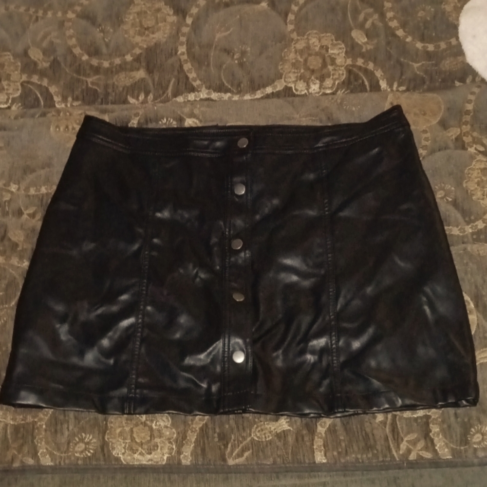 Leather Skirt